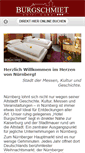 Mobile Screenshot of hotelburgschmiet.de